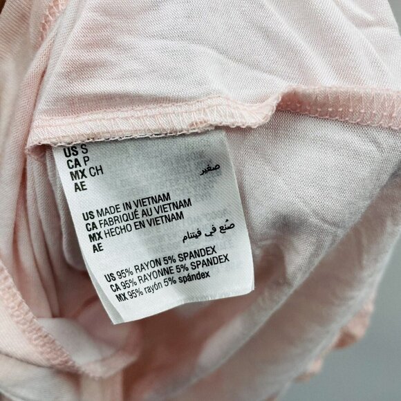 INC International Concepts Womens Small Tie Dye Heavenly Soft Pajama Top 1324 - Picture 7 of 7